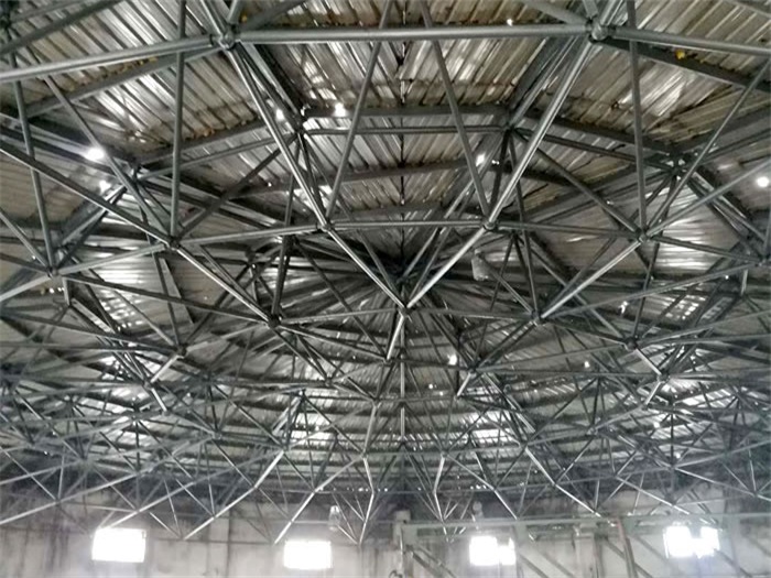 登封洗煤厂蓄水池网架